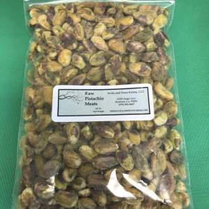 Nuts, Pistachios, raw meat - 1/2 lb